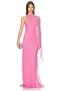 view 1 of 5 ROBE GOWN  in Carnation
