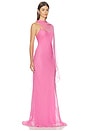 view 3 of 5 ROBE GOWN  in Carnation