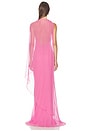 view 5 of 5 ROBE GOWN  in Carnation