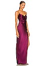 view 2 of 3 X REVOLVE Strappy Gathered Gown in Plum