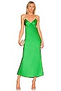 view 1 of 3 VESTIDO BIAS in Kelly Green