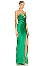 view 2 of 3 ROBE DE SOIRÉE in Emerald
