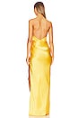 view 4 of 4 x REVOLVE Twist Cowl Ruched Gown in Canary