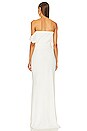 view 4 of 4 Strapless Gown in Ivory