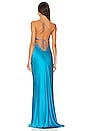 view 3 of 3 Balconette Bias Gown in Lake