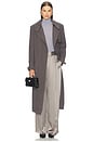 view 1 of 4 Structured Trench Coat in Steel