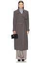 view 2 of 4 Structured Trench Coat in Steel