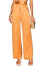 view 1 of 4 PANTALON WIDE LEG in Apricot