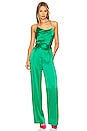 view 4 of 4 Wide Leg Trouser in Emerald