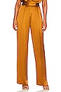 view 1 of 4 Wide Leg Trouser in Toffee