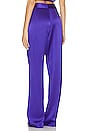 view 3 of 4 Wide Leg Trouser in Violet