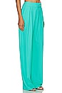 view 2 of 4 PANTALON DOUBLE PLEAT in Turquoise