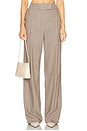 view 1 of 6 Boyfriend Trouser in Pinstripe