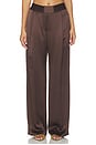 view 1 of 6 Relaxed Trouser in Carob