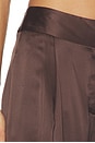 view 7 of 6 Relaxed Trouser in Carob