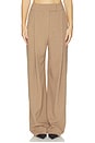 view 1 of 6 PANTALON BOYFRIEND TROUSER in Sand