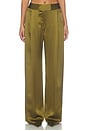 view 2 of 7 Relaxed Trouser in Olive