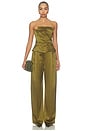 view 7 of 7 Relaxed Trouser in Olive