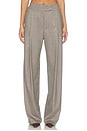 view 2 of 7 Boyfriend Trouser in Houndstooth