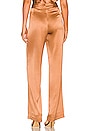 view 3 of 4 Wide Leg Trouser in Chai