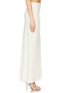 view 3 of 6 Crepe Bias Maxi Skirt in Cream