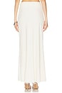 view 4 of 6 Crepe Bias Maxi Skirt in Cream