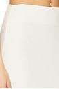 view 6 of 6 Crepe Bias Maxi Skirt in Cream