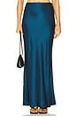view 1 of 6 Bias Maxi Skirt in Marine