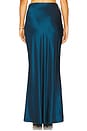 view 4 of 6 Bias Maxi Skirt in Marine