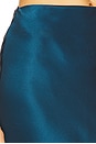 view 6 of 6 Bias Maxi Skirt in Marine