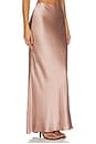 view 2 of 6 Bias Maxi Skirt in Dusty Rose
