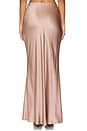 view 4 of 6 Bias Maxi Skirt in Dusty Rose