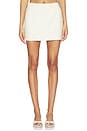 view 1 of 6 Mini Skirt W/ Belt Loops in Cream Stripe