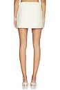 view 4 of 6 Mini Skirt W/ Belt Loops in Cream Stripe