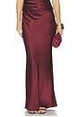 view 1 of 7 JUPE MAXI SKIRT in Henna