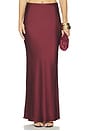 view 2 of 7 JUPE MAXI SKIRT in Henna