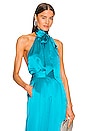 view 1 of 4 x REVOLVE Halter Open Back Top in Aqua