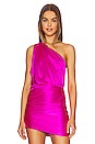 view 1 of 4 ONE SHOULDER 탑 in Fuchsia