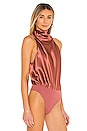 view 3 of 5 Halter Bodysuit in Rose