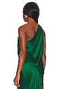 view 3 of 4 One Shoulder Drape Top in Pine