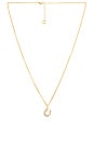 view 1 of 2 COLLIER HORSESHOE in Gold