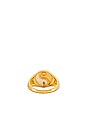 view 3 of 3 Ying Yang Ring in Gold
