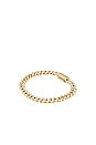 view 1 of 2 BAGUETTE CUBAN LINK 팔찌 in Gold