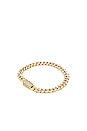 view 2 of 2 BAGUETTE CUBAN LINK 팔찌 in Gold