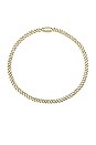 view 2 of 3 BAGUETTE CUBAN LINK 목걸이 in Gold