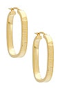 view 1 of 3 Nile Hoops in Gold