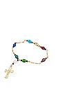 view 1 of 2 VETRATE ROSARY 팔찌 in Gold