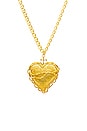 view 2 of 2 X Mirror Palais Heart Of Thorns Necklace in Gold