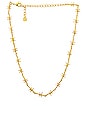 view 1 of 2 X Danielle Guizio The Barb Wire Choker in Gold