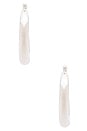 view 3 of 3 The Large Ravello Hoops in Silver